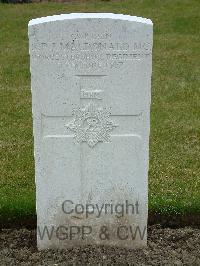 Wulverghem-Lindenhoek Road Military Cemetery - MacDonald, S P J