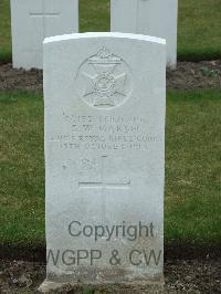 Wulverghem-Lindenhoek Road Military Cemetery - Marsh, C W