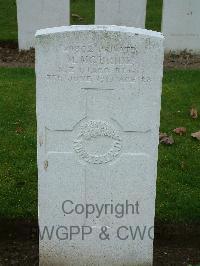 Wulverghem-Lindenhoek Road Military Cemetery - McBride, Moses