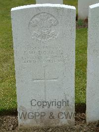 Wulverghem-Lindenhoek Road Military Cemetery - McDonnell, J
