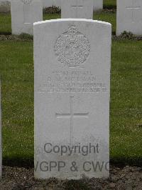 Wulverghem-Lindenhoek Road Military Cemetery - McEwan, David Marshall