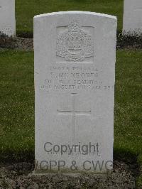Wulverghem-Lindenhoek Road Military Cemetery - McKeown, E