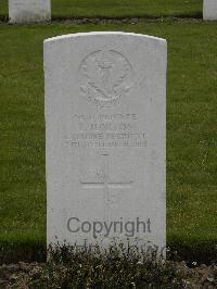 Wulverghem-Lindenhoek Road Military Cemetery - Morton, T