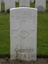 Wulverghem-Lindenhoek Road Military Cemetery - Murray, Thorwald James