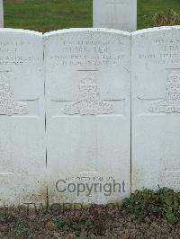 Wulverghem-Lindenhoek Road Military Cemetery - Nutter, Harry