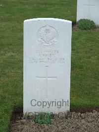 Wulverghem-Lindenhoek Road Military Cemetery - Rigby, A