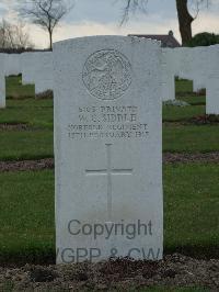 Wulverghem-Lindenhoek Road Military Cemetery - Siddle, W C