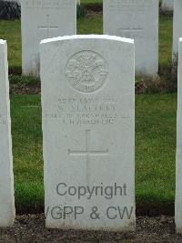 Wulverghem-Lindenhoek Road Military Cemetery - Slattery, M
