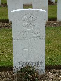 Wulverghem-Lindenhoek Road Military Cemetery - Webb, Alfred Henry William