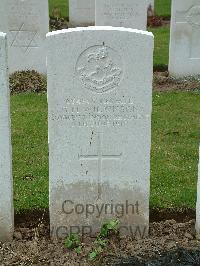 Wulverghem-Lindenhoek Road Military Cemetery - Wilkinson, G H