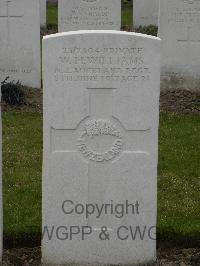 Wulverghem-Lindenhoek Road Military Cemetery - Williams, William Henry