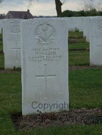 Wulverghem-Lindenhoek Road Military Cemetery - Wilson, W