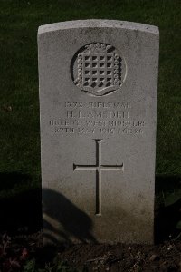 Houplines Communal Cemetery Extension - Amsden, Hugh Lawrence