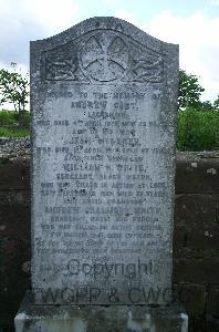 Auchtermuchty Cemetery - White, William H