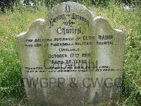 Erdington (St. Barnabas) Churchyard - Rabin, Charles
