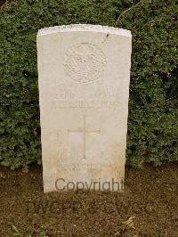Le Mans West Cemetery - Allan, George
