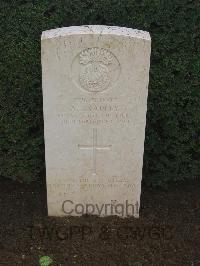 Le Mans West Cemetery - Bradley, A