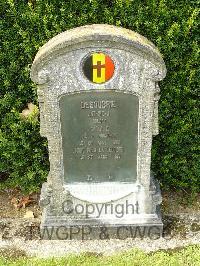 Le Mans West Cemetery - Desoubrie, Anthime