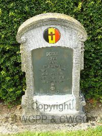 Le Mans West Cemetery - Didden, LÃ©onard