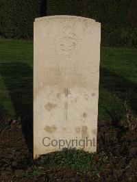 Le Mans West Cemetery - Houliston, George Watson