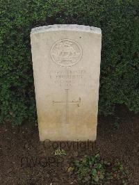 Le Mans West Cemetery - Humphrey, E
