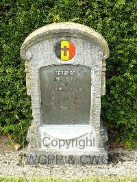 Le Mans West Cemetery - Keunings, Hubert
