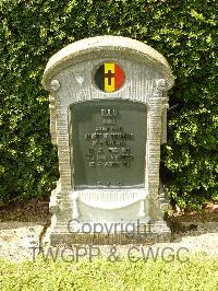 Le Mans West Cemetery - Kulu, HonorÃ©