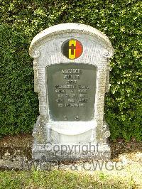 Le Mans West Cemetery - Meganck, Julius