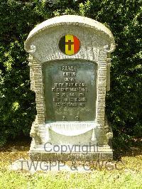 Le Mans West Cemetery - Parez, Gustaaf