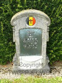 Le Mans West Cemetery - Pralle, Jean