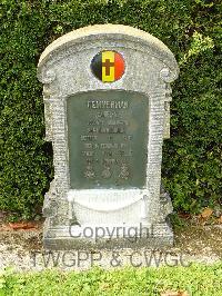 Le Mans West Cemetery - Temmerman, Camille