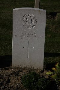 Bois Grenier Communal Cemetery - Curran, J