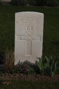 Coxyde Military Cemetery - Abell, Henry