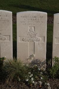 Coxyde Military Cemetery - Turner, G