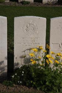 Coxyde Military Cemetery - Ward, J W