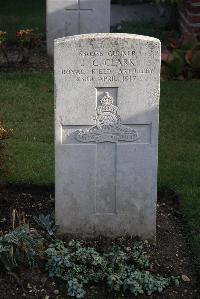 Anzin-St. Aubin British Cemetery - Clark, J C