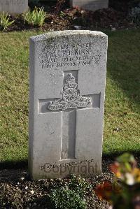 Anzin-St. Aubin British Cemetery - Thomas, James