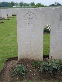 Peronne Road Cemetery Maricourt - Adamson, John Walter
