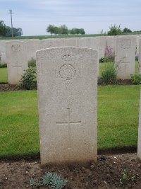 Peronne Road Cemetery Maricourt - Agnew, J