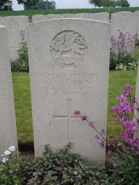 Peronne Road Cemetery Maricourt - Aikenhead, A