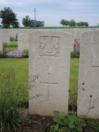 Peronne Road Cemetery Maricourt - Allen, T W