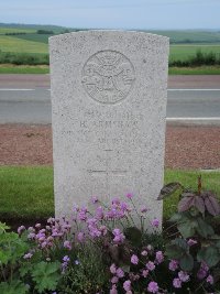 Peronne Road Cemetery Maricourt - Armshaw, H