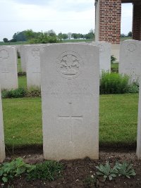 Peronne Road Cemetery Maricourt - Atherton, J