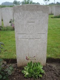 Peronne Road Cemetery Maricourt - Bailey, H
