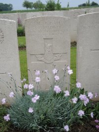 Peronne Road Cemetery Maricourt - Baldwin, J J