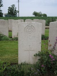 Peronne Road Cemetery Maricourt - Barber, E A