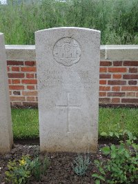 Peronne Road Cemetery Maricourt - Barham, Frederick