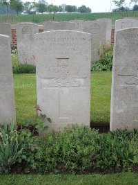 Peronne Road Cemetery Maricourt - Barkby, Hartley