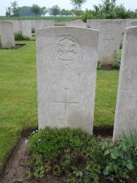 Peronne Road Cemetery Maricourt - Barton, W