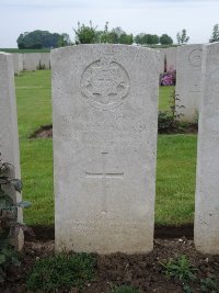 Peronne Road Cemetery Maricourt - Barwick, W R